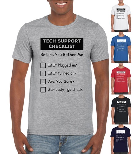 Mens funny techie shirt - funny,
