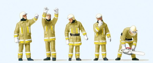 Firemen beige uniform - firemen,